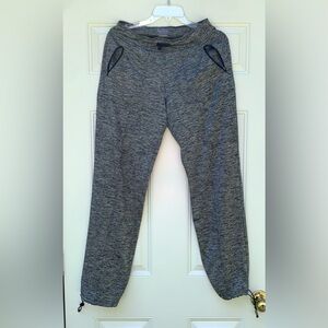 Tek Gear On The Go Women's Pants Sz S Grey Elastic Waist Stretch Athletic